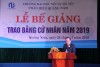 Hanoi University of Home Affairs held the closing ceremony and awarded the University and College diploma in 2019